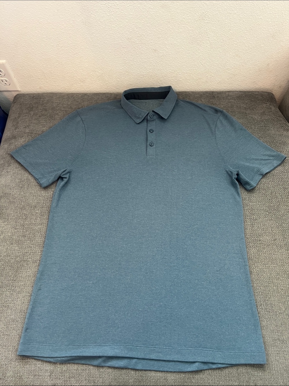 lululemon athletica Men's Polo Shirt in Slate Blue